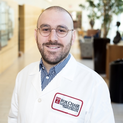  Tamir Sholklapper, MD, MS, a resident in the Department of Urology at Fox Chase.