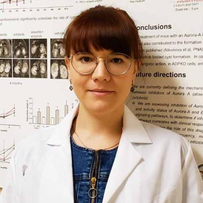 Anna A. Kiseleva, PhD candidate, of the Molecular Therapeutics Program 