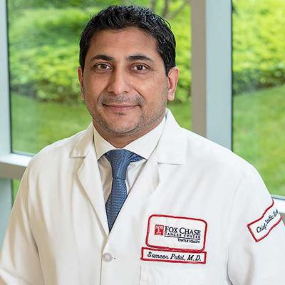 Sameer Patel, MD, FACS, chief of the Division of Plastic & Reconstructive Surgery at Fox Chase Cancer Center