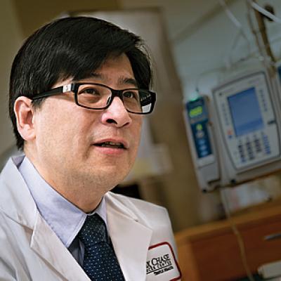 Henry Fung directs the Bone Marrow Transplant Program