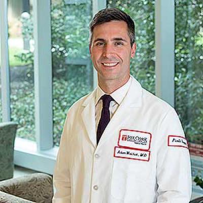 Dr. Adam Walchak, assistant professor in the Department of Surgical Oncology, Division of Plastic and Reconstructive Surgery