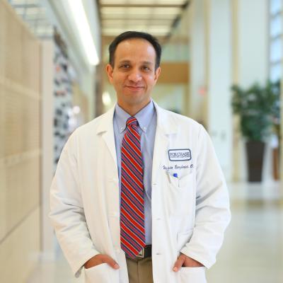 Hossein Borghaei, DO, chief of thoracic medical oncology and director of lung cancer risk assessment at Fox Chase