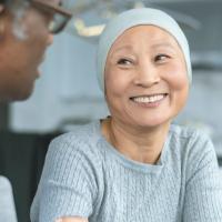 Cancer Diagnosis, Doctor and Patient