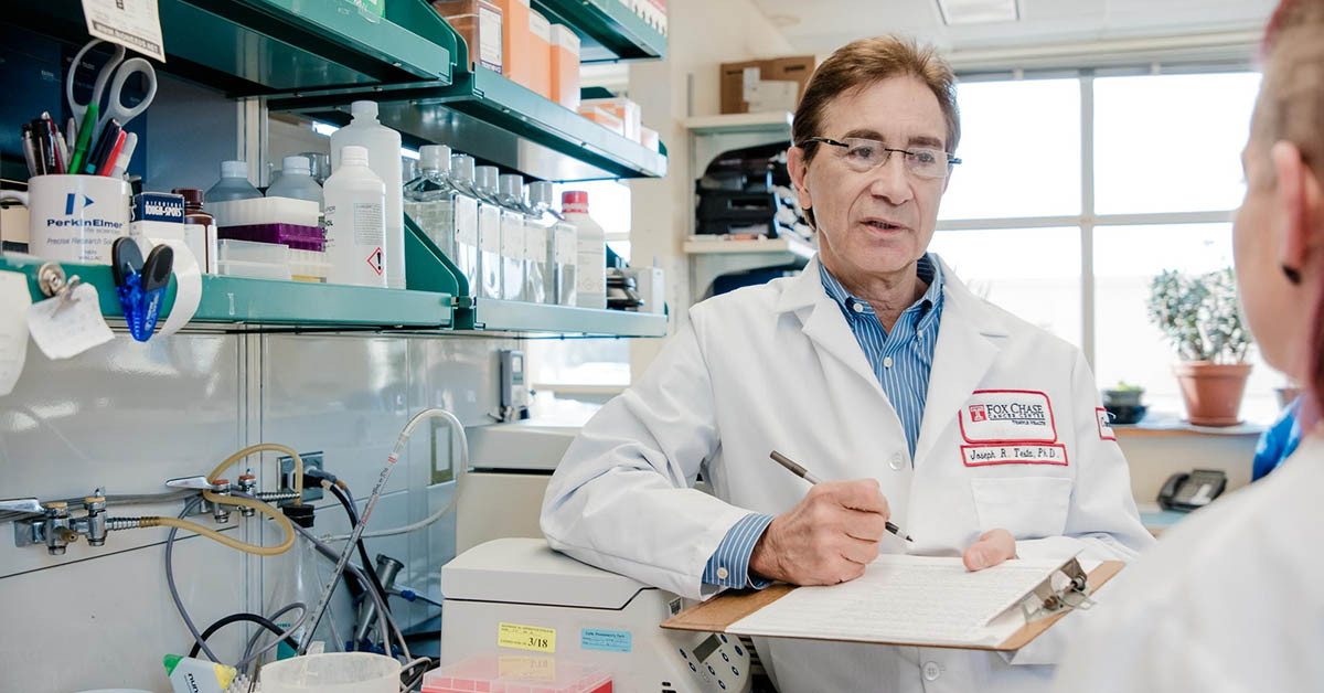 Dr. Joseph Testa, supervisor of the study and senior member of the Cancer Signaling and Epigenetics Program at Fox Chase
