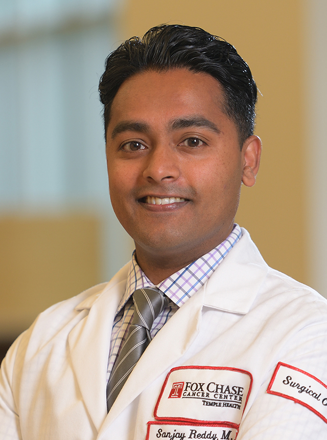 Sanjay S. Reddy, MD, FACS; Program Director, Associate Professor, Department of Surgical Oncology.